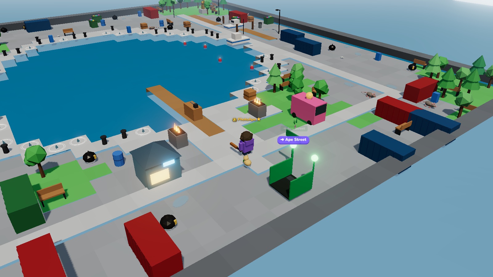 The Harbor in 3D